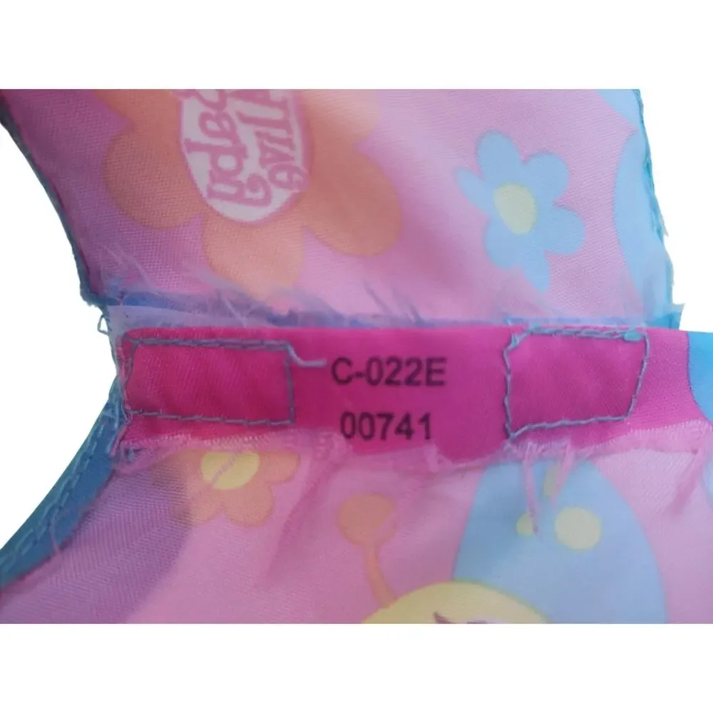 Baby Alive Puddle Time Doll Replacement Poncho Clothing Floral Boho Pink Blue